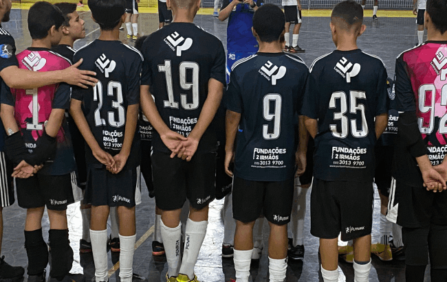 Perfuratriz 2 irmãos Caas Futmax escola Sorocaba